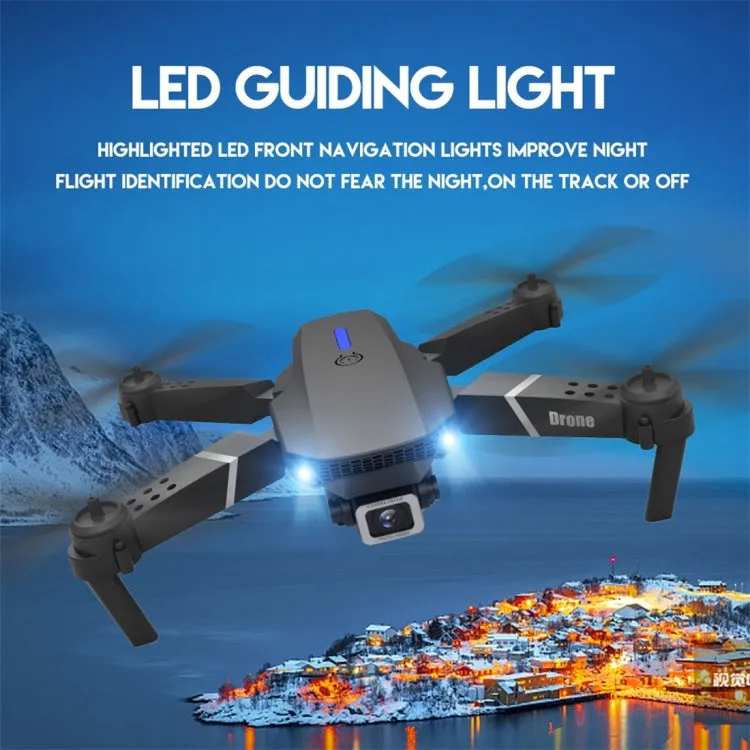 LS-E525 1080P Single Camera Mini Foldable RC Quadcopter Drone Remote Control Aircraft(Black)