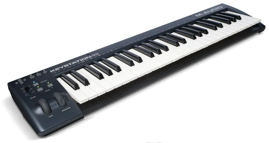 M-Audio Keystation 49 Mk3 Midi Keyboard 49 Keys Usb Black