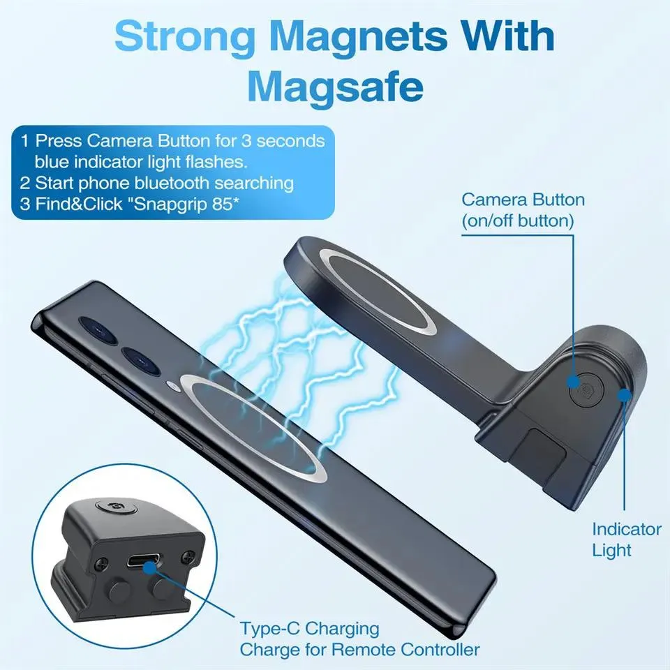 Magnetic Phone Grip Snapgrip for Magsafe Handgrip Phone BBC-8