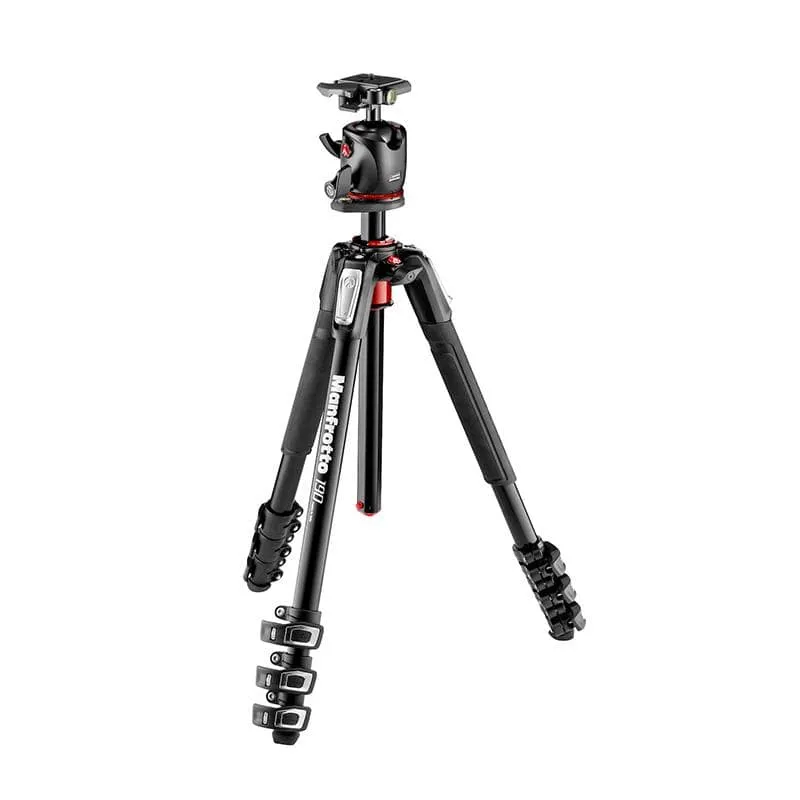 Manfrotto 190 Aluminium 4-Section XPro Ball Head Tripod