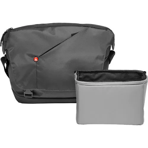 Manfrotto MB NX-M-IGY-2 NX Messenger Camera Bag for DSLR/ CSC (Gray V2)