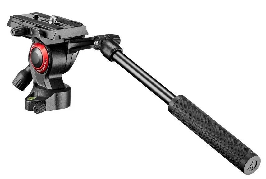 Manfrotto Mvh400ah Tripod Head Black Aluminium 1/4" Fluid