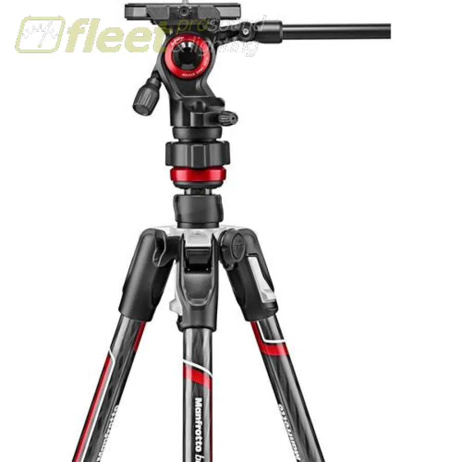 Manfrotto MVKBFRTC-LIVE Befree Live Carbon Fiber Video Tripod Kit with Twist Leg Locks