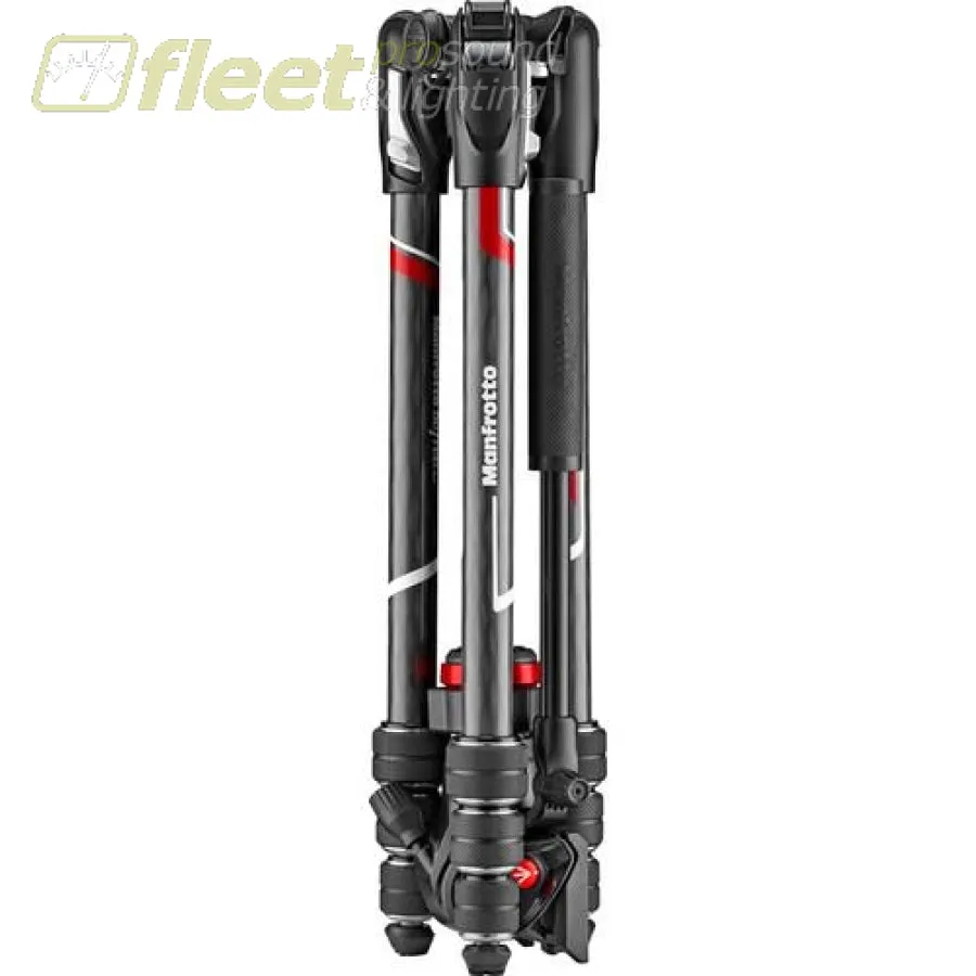 Manfrotto MVKBFRTC-LIVE Befree Live Carbon Fiber Video Tripod Kit with Twist Leg Locks