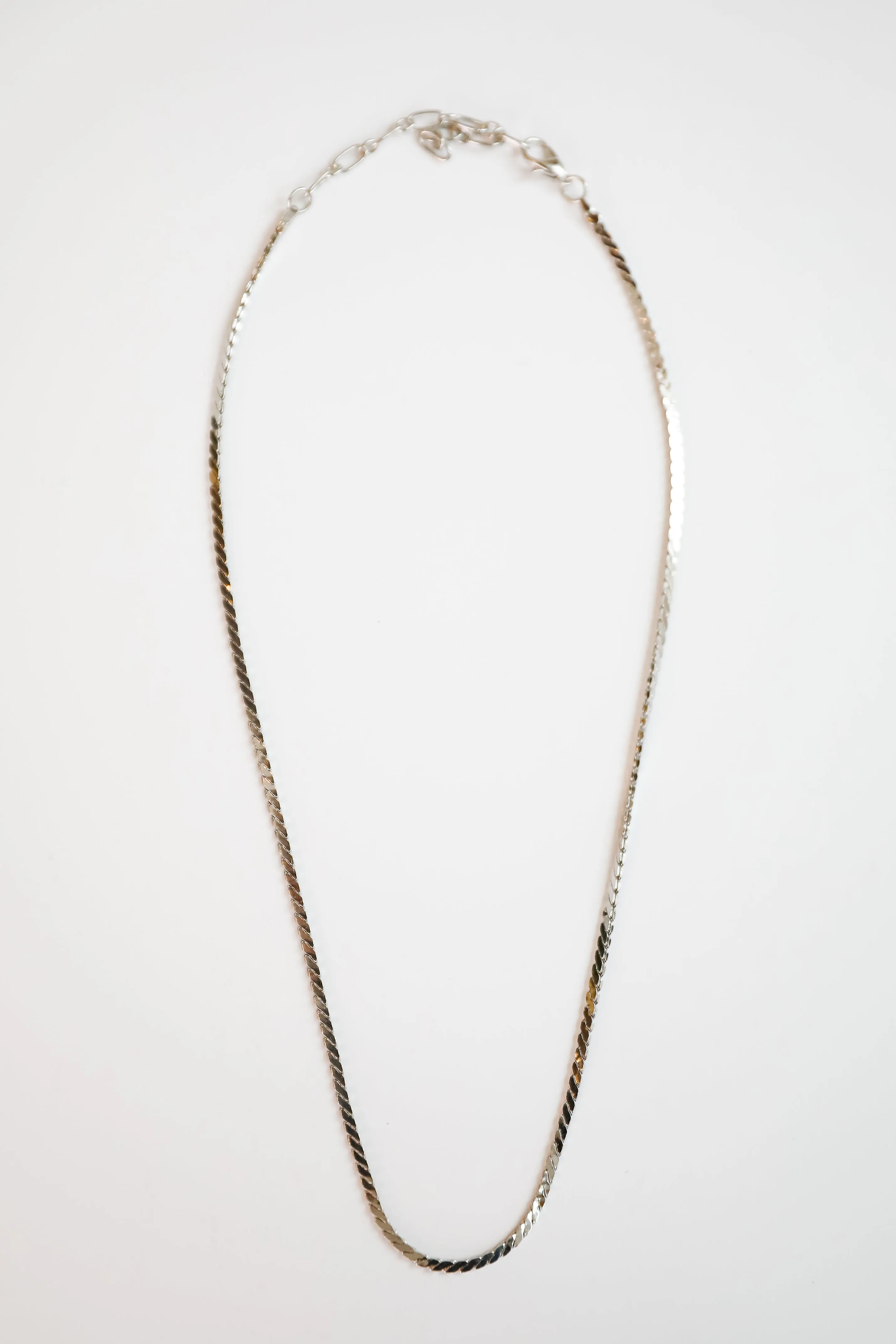 Melissa Silver Chain Necklace