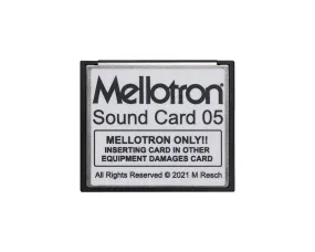 Mellotron Sound Card 05