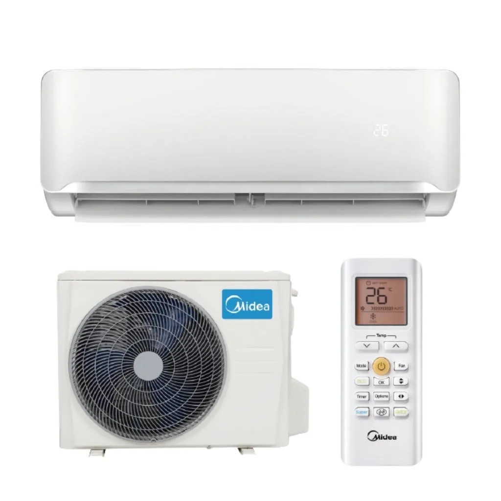 Midea R32 Apollo Wall 7.0kW Split System Air Conditioner with Smart Wifi-kit