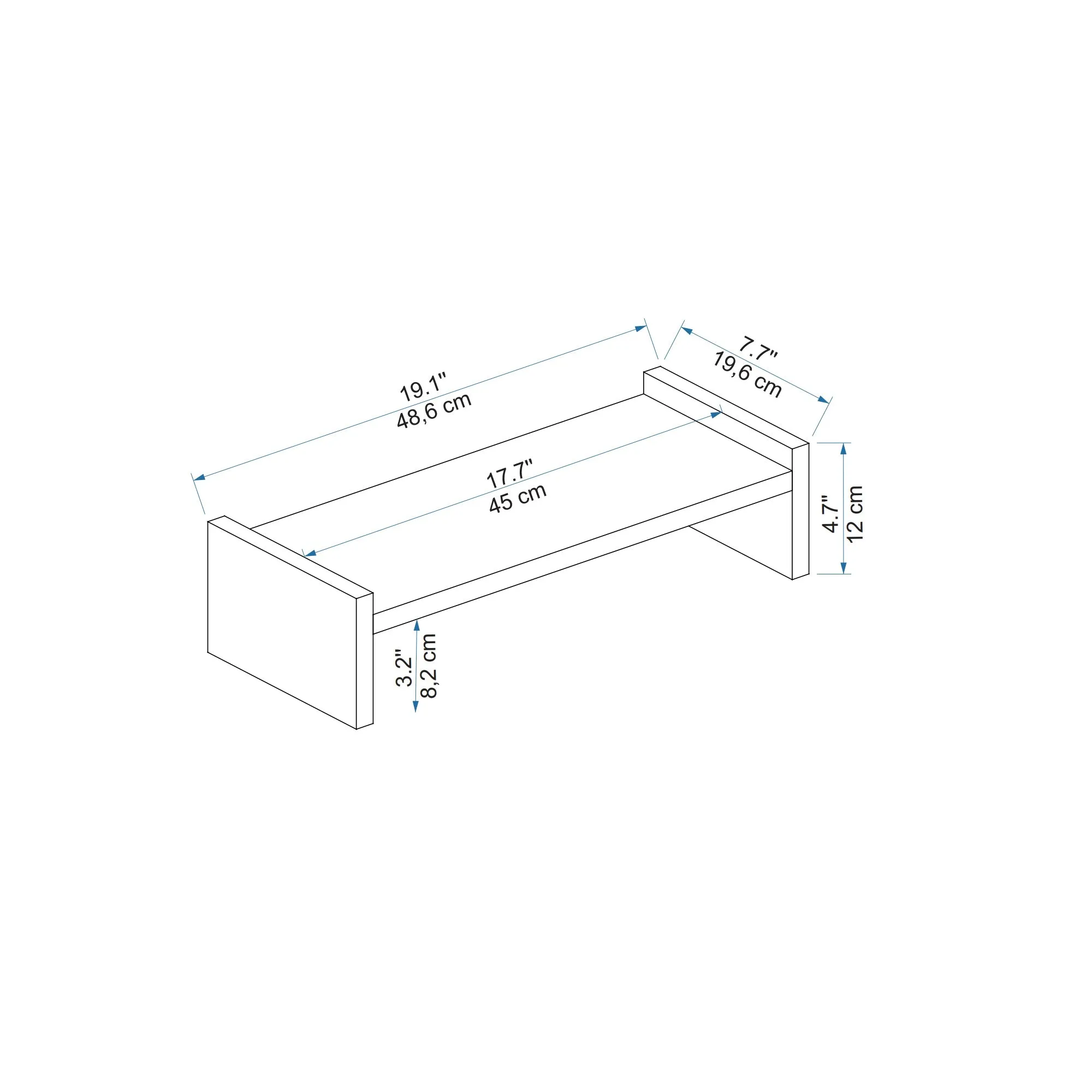 Monitor Riser PC Stand Agatha