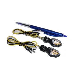 Mox Universal Motorcycle LED Indicators style No1