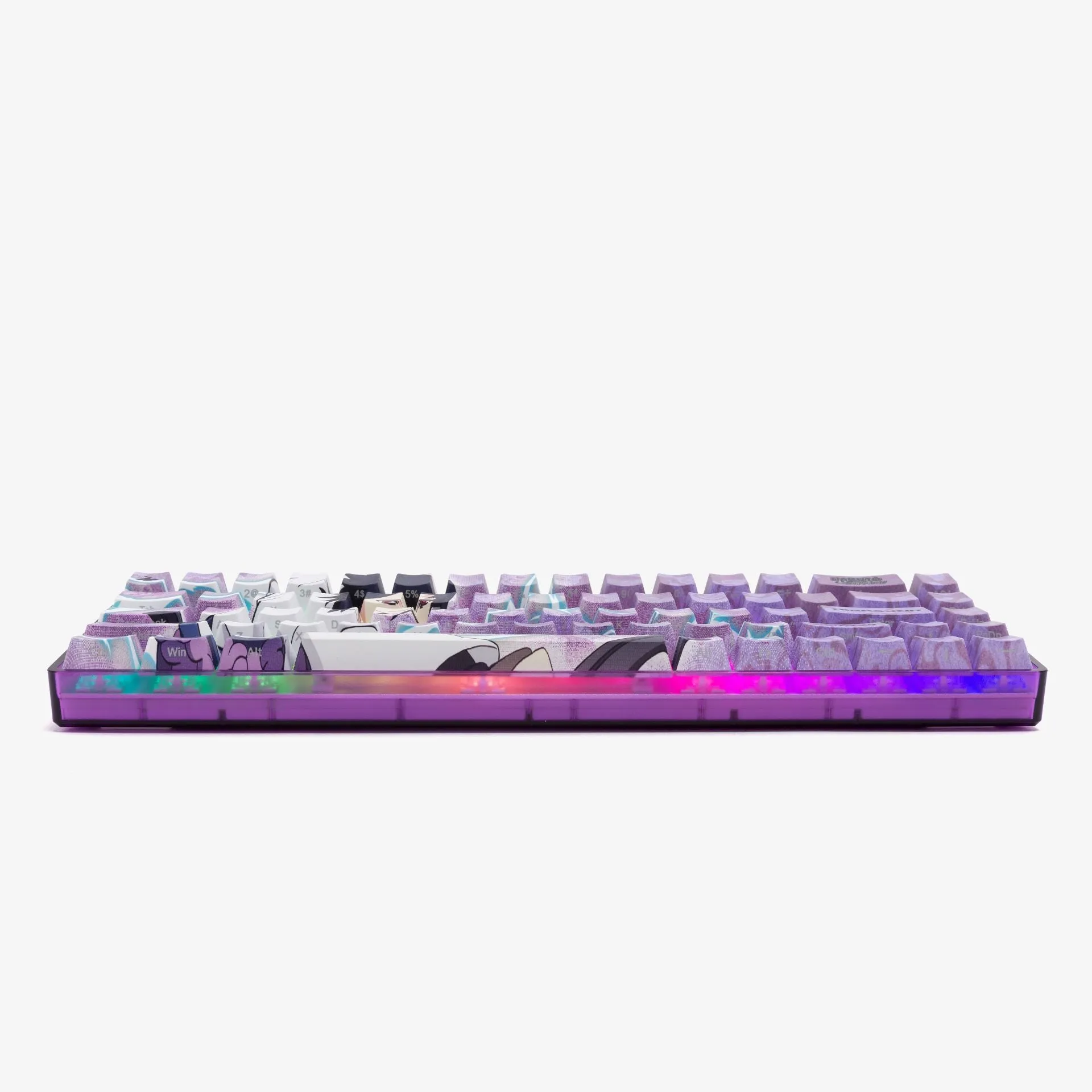 Naruto x HG Basecamp 65 Keyboard - Sasuke