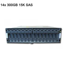 NetApp DS14MK4 Disk Shelf with 14x 300GB 15K FC HDDs (X279A-R5)