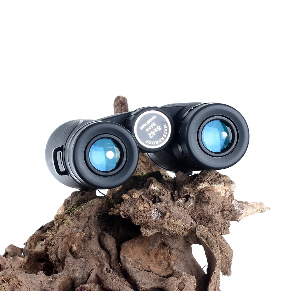 ohhunt A1 8X42 Binoculars Waterproof Fogproof Telescope Wide-angle Powerful Bright Optics Camping Hiking Binocular