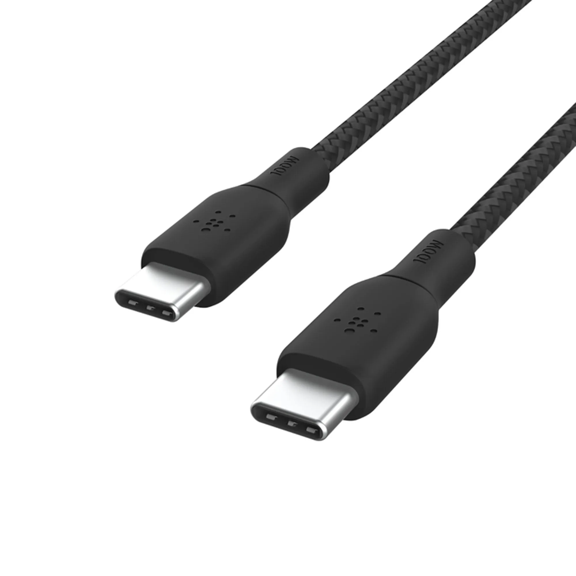 [ONLINE EXCLUSIVE] BELKIN BoostCharge USB-C to USB-C 100W USB 2.0 480 Mbps Braided Cable