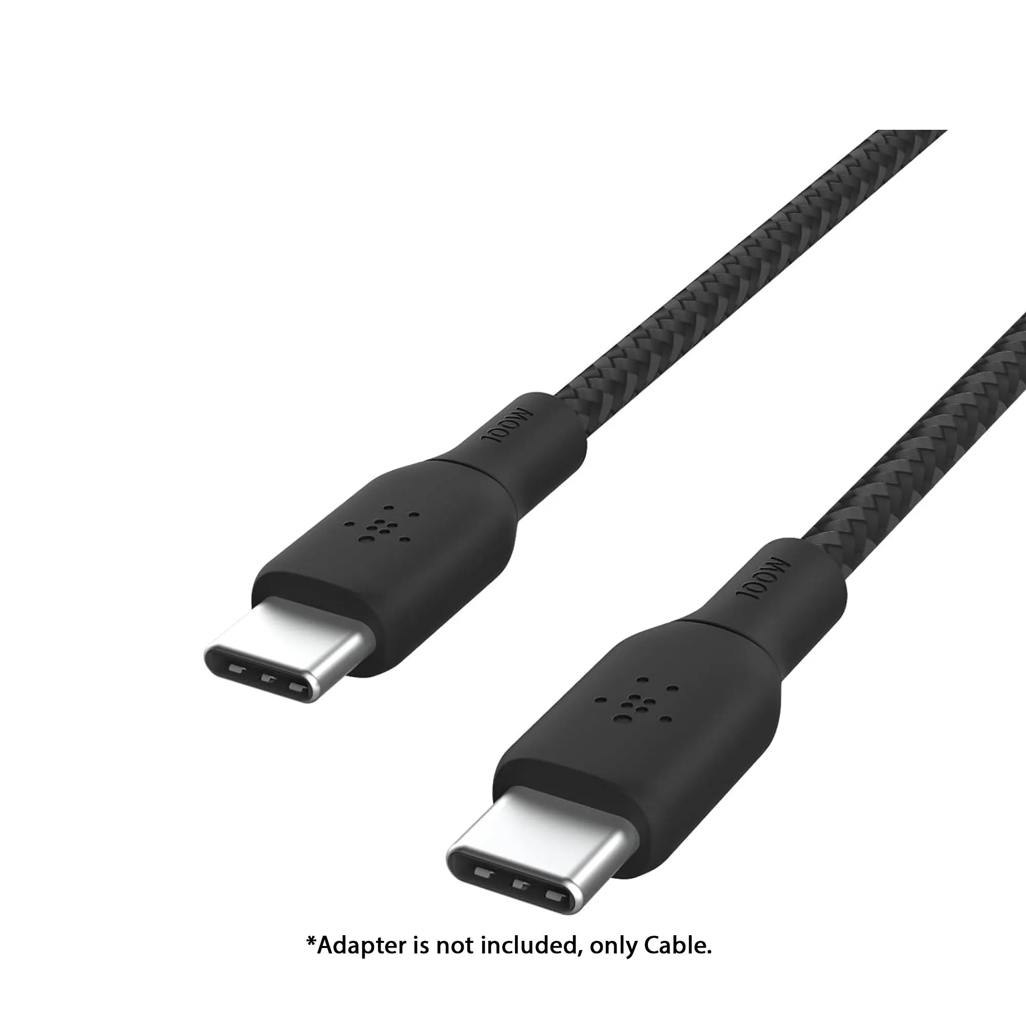 [ONLINE EXCLUSIVE] BELKIN BoostCharge USB-C to USB-C 100W USB 2.0 480 Mbps Braided Cable