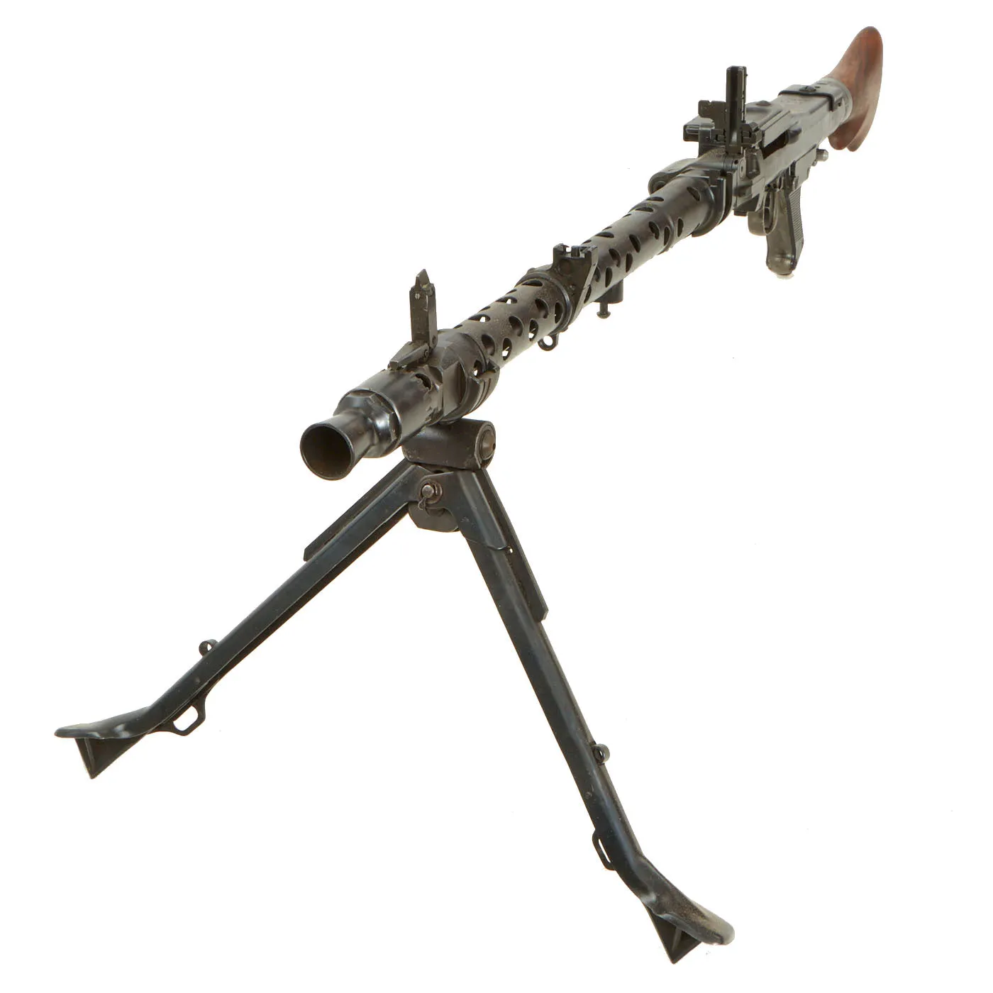 Original German WWII MG 34 Display Machine Gun by Waffenwerke Brünn in Czechoslovakia - dated 1945