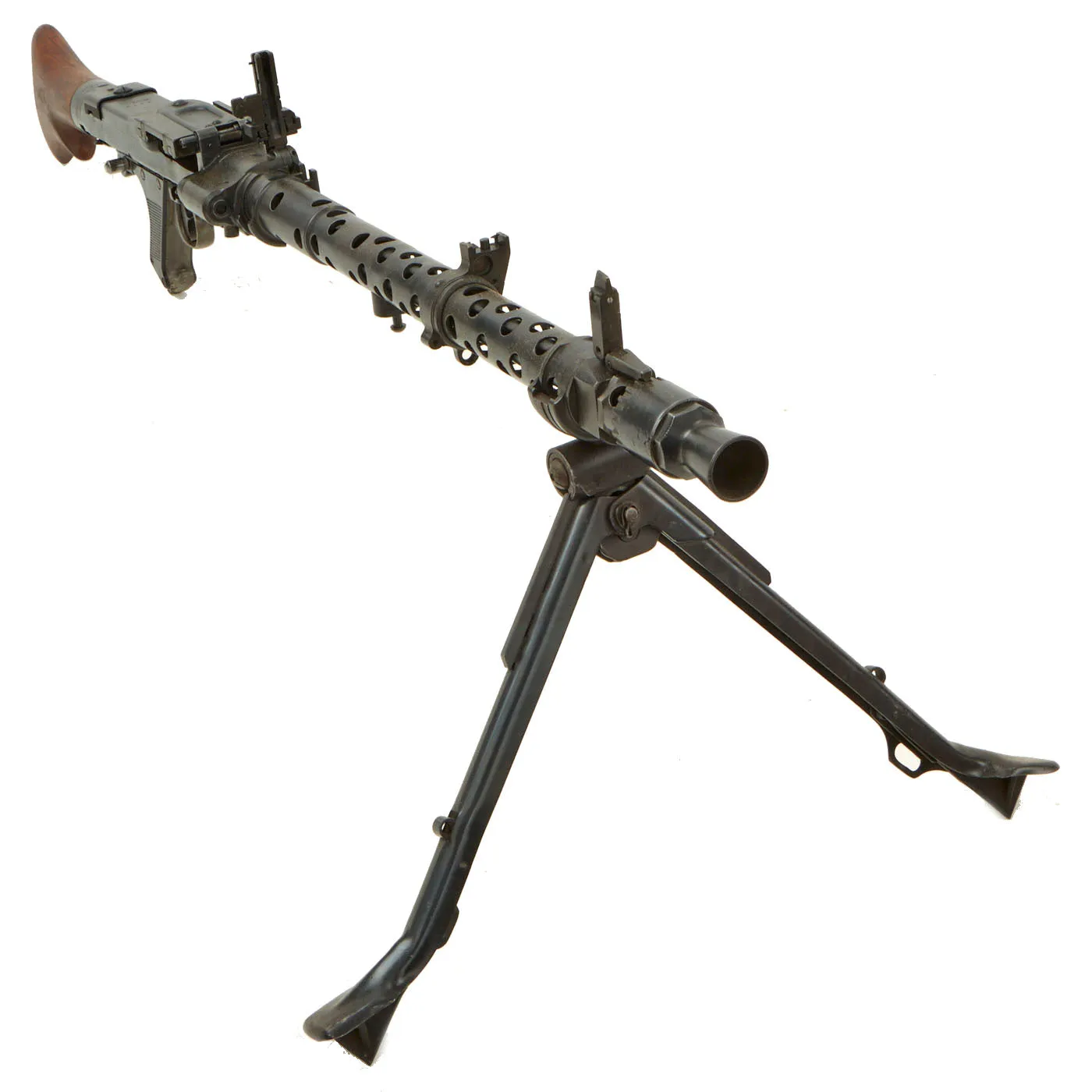 Original German WWII MG 34 Display Machine Gun by Waffenwerke Brünn in Czechoslovakia - dated 1945