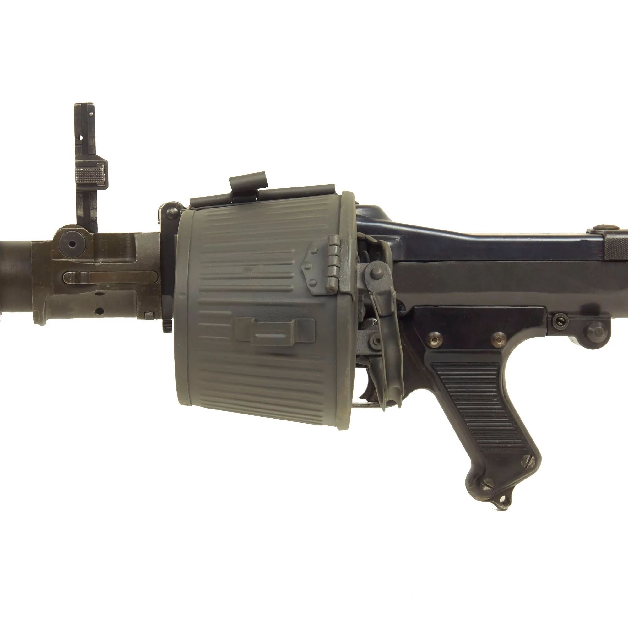 Original German WWII MG 34 Display Machine Gun by Waffenwerke Brünn with Basket Belt Carrier - dated 1945