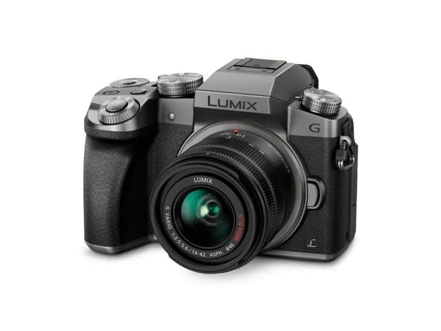 Panasonic Lumix DMC-G7 Mirrorless Micro Four Thirds Digital Camera with 14-42mm Lens (Silver)