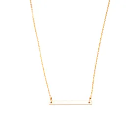 Petite Bar Necklace