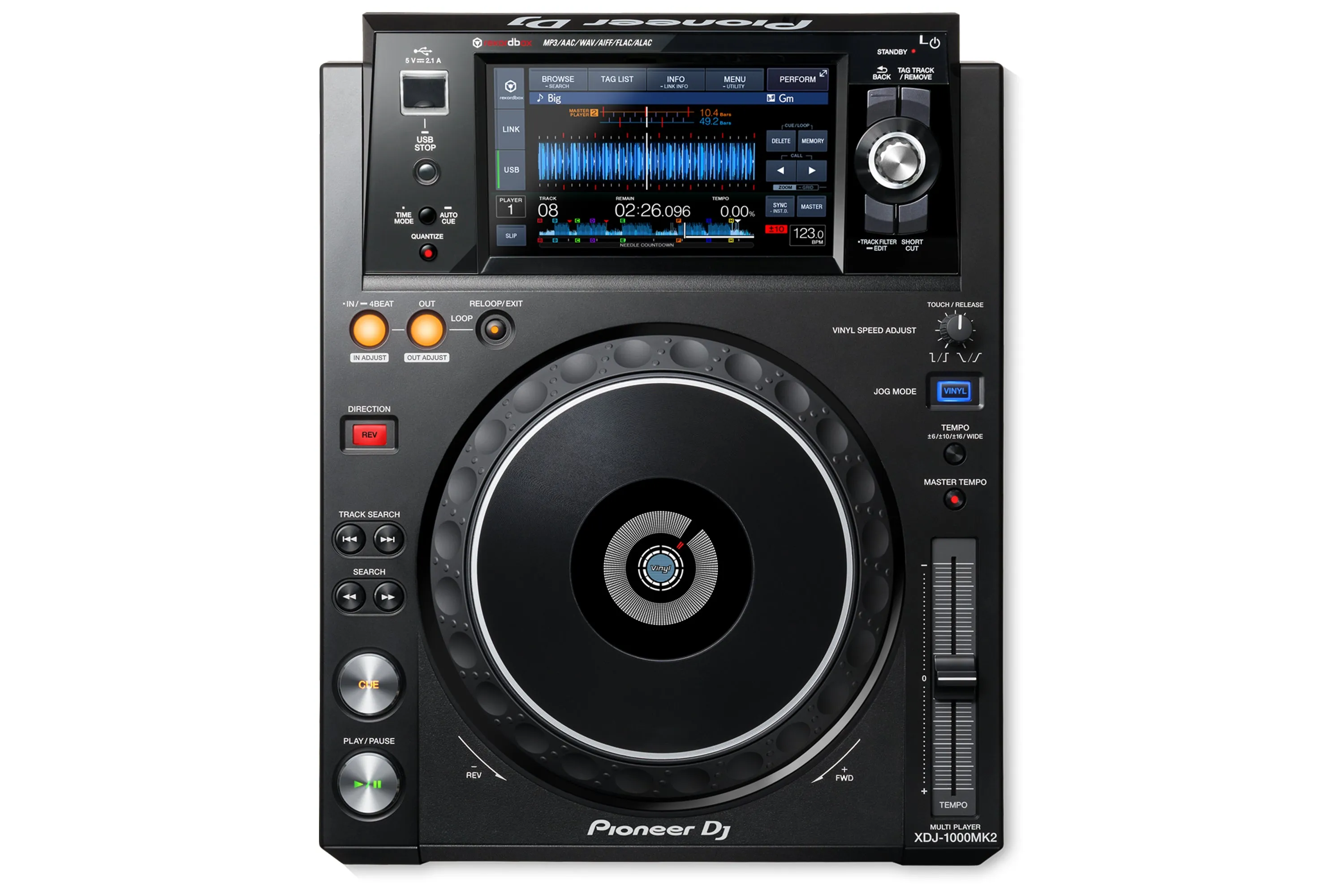 Pioneer XDJ-1000MK2 Performance DJ Multi-Player