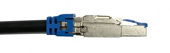 Platinum Tools 106250 PoE  10Gig Shielded RJ45 Field Plug. 1/Bag