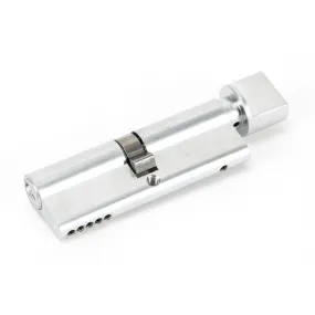 Polished Chrome 45/45 5pin Euro Cylinder/Thumbturn | From The Anvil