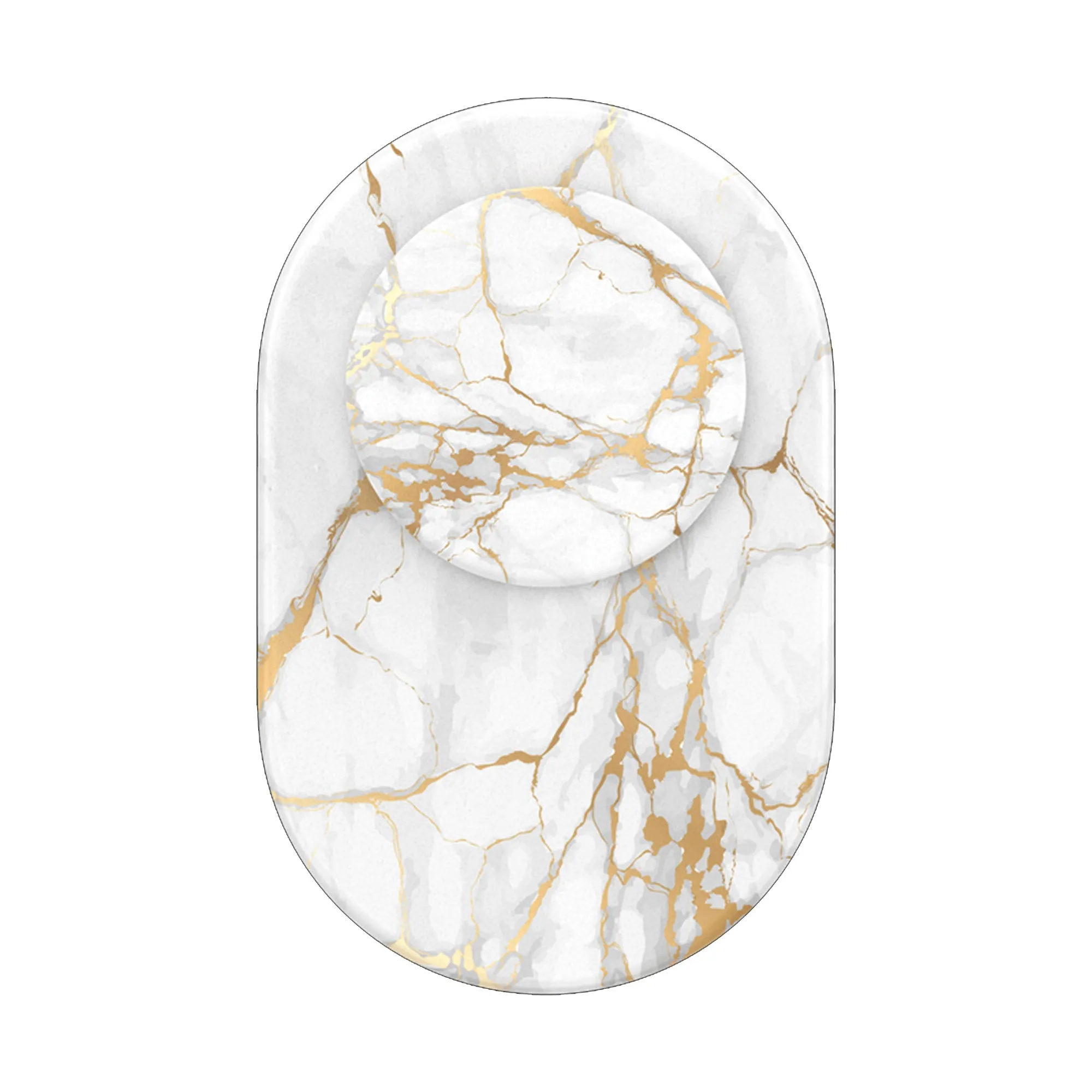 PopSockets Popgrip for Magsafe Magnetic phone grip and stand - Rose Gold Lutz Marble (Barcode : 840173715741 )