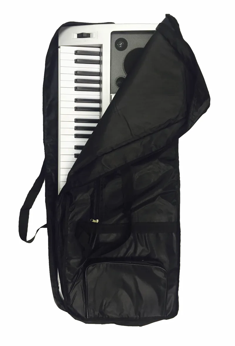 Portable 61 Note Keyboard Gig Bag Black