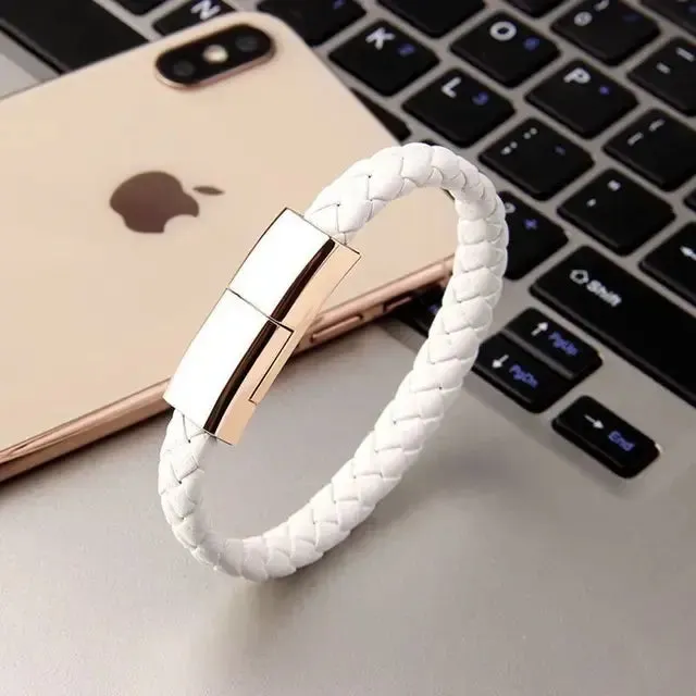 Portable bracelet Fast charging cable