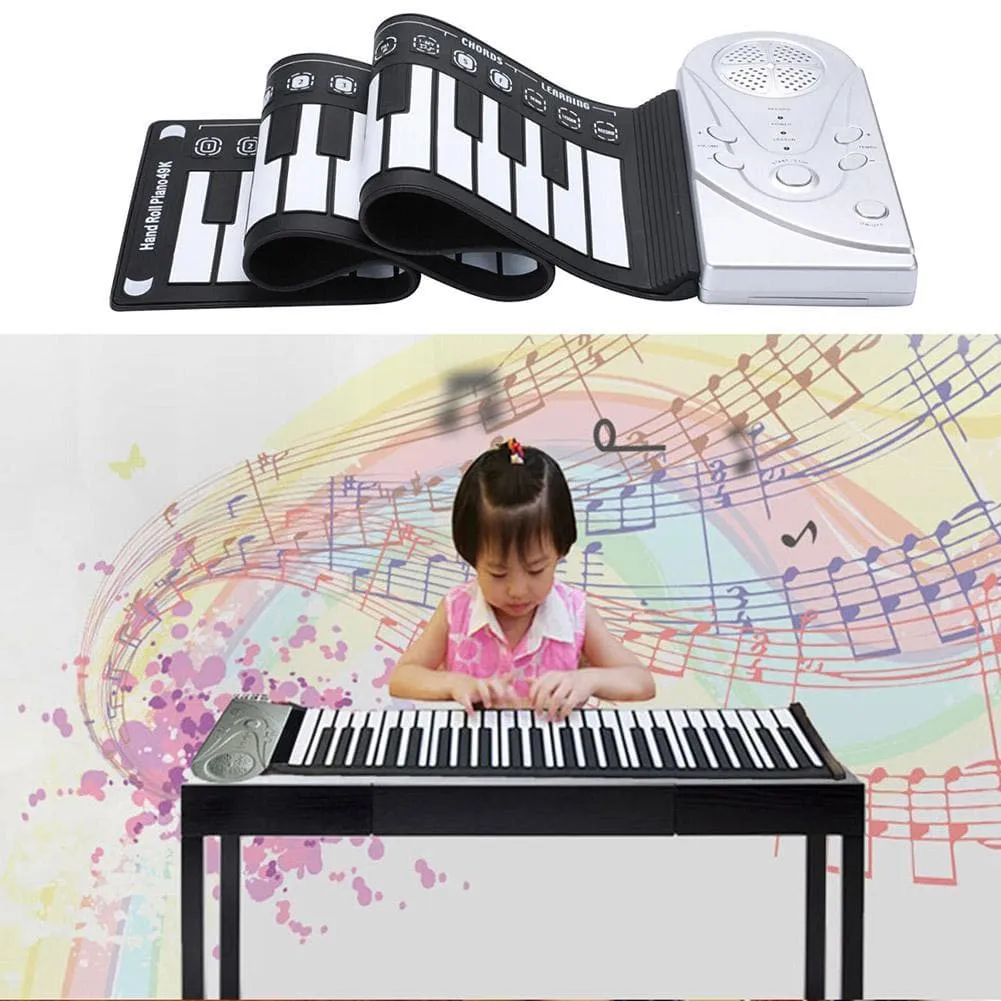 Portable Roll-Up Piano