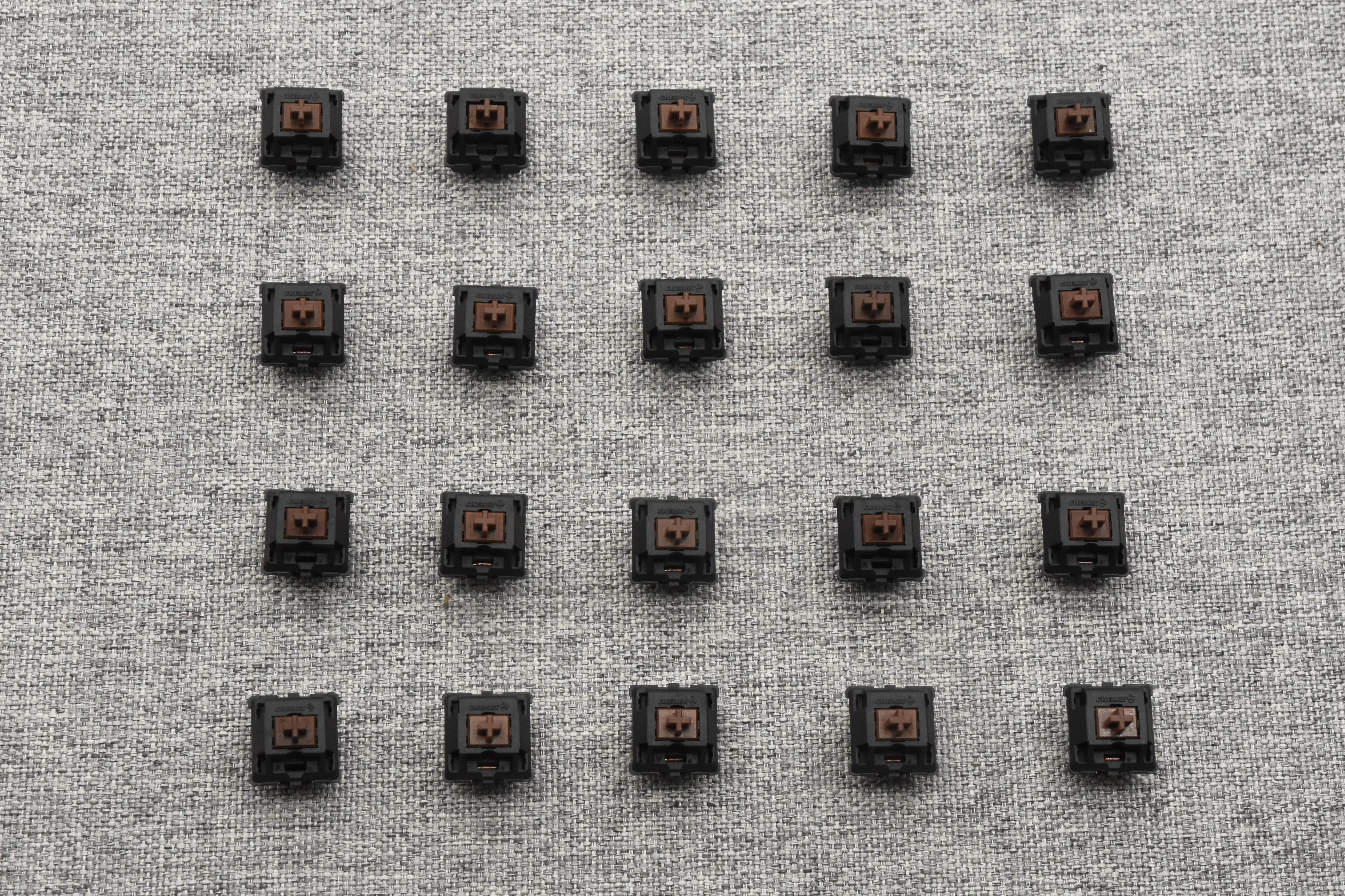 PRE-RETOOLED AND VINTAGE CHERRY MX BLACK SWITCHES (110PCS)