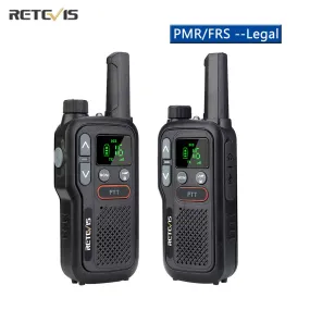 Retevis RB618 Mini Walkie Talkie Rechargeable Walkie-Talkies 1 or 2 pcs PTT PMR446 Long Range Portable Two-way Radio For Hunting