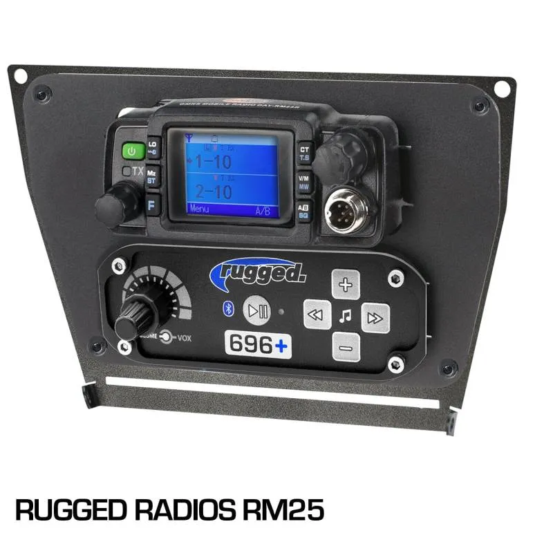 Rugged Radios Polaris RZR PRO XP, RZR Turbo R, and RZR PRO R Dash Mount Radio and Intercom - Icom F5021