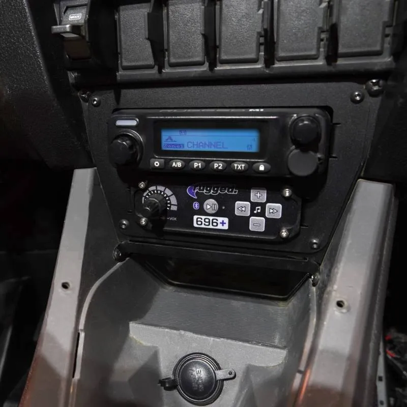 Rugged Radios Polaris RZR PRO XP, RZR Turbo R, and RZR PRO R Dash Mount Radio and Intercom - Icom F5021