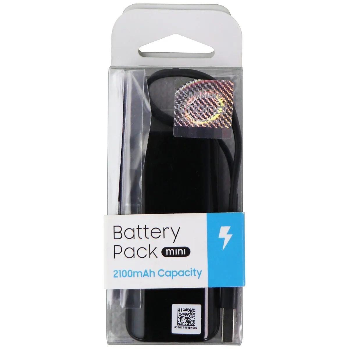 Samsung 2100mAh Universal Battery Pack with 1A Single USB Port - Gloss Black