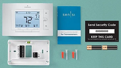 Sensi Smart Thermostat, Wi-Fi, UP500W, Works with Amazon Alexa