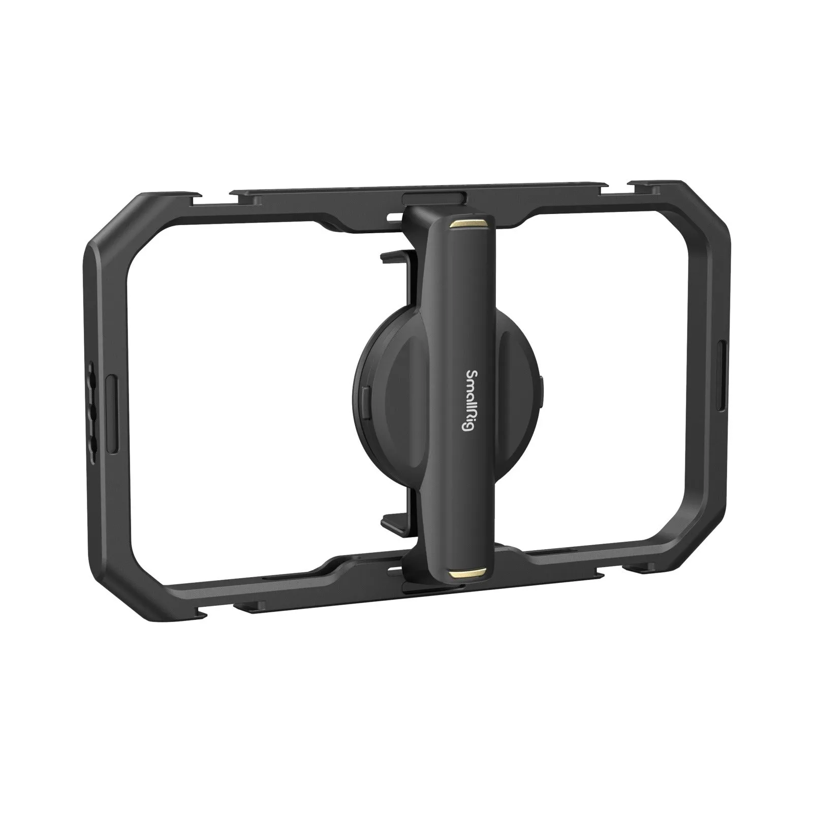 SmallRig Quick Release Universal Phone Cage for 2.5 to 3.4" Wide iPhone & Android Smartphone with 4x Cold Shoe Mounts & 12x 1/4"-20 Threaded Holes | 4299