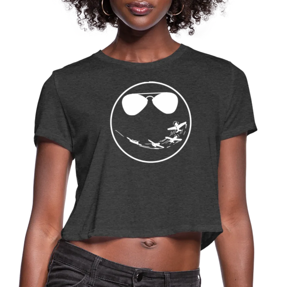 Smile Cropped T-Shirt