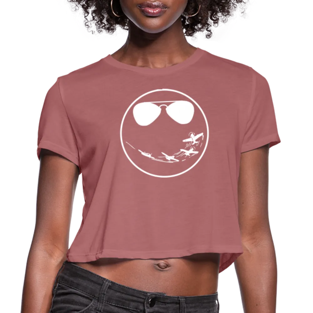 Smile Cropped T-Shirt