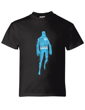 T-shirt: Robot - Black - Kids