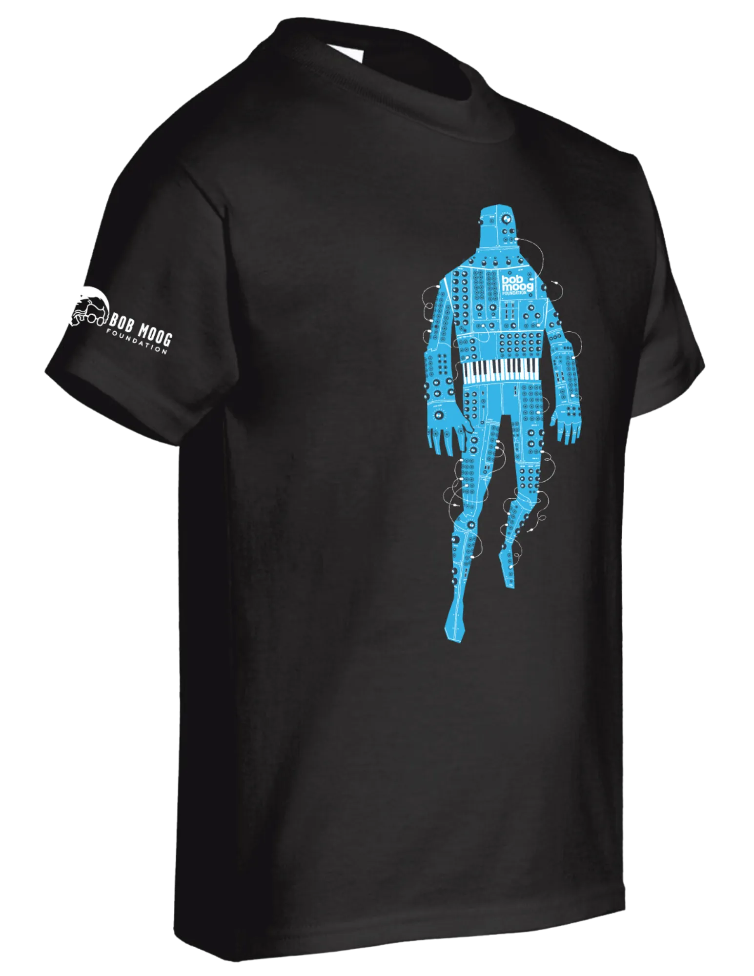 T-shirt: Robot - Black - Kids