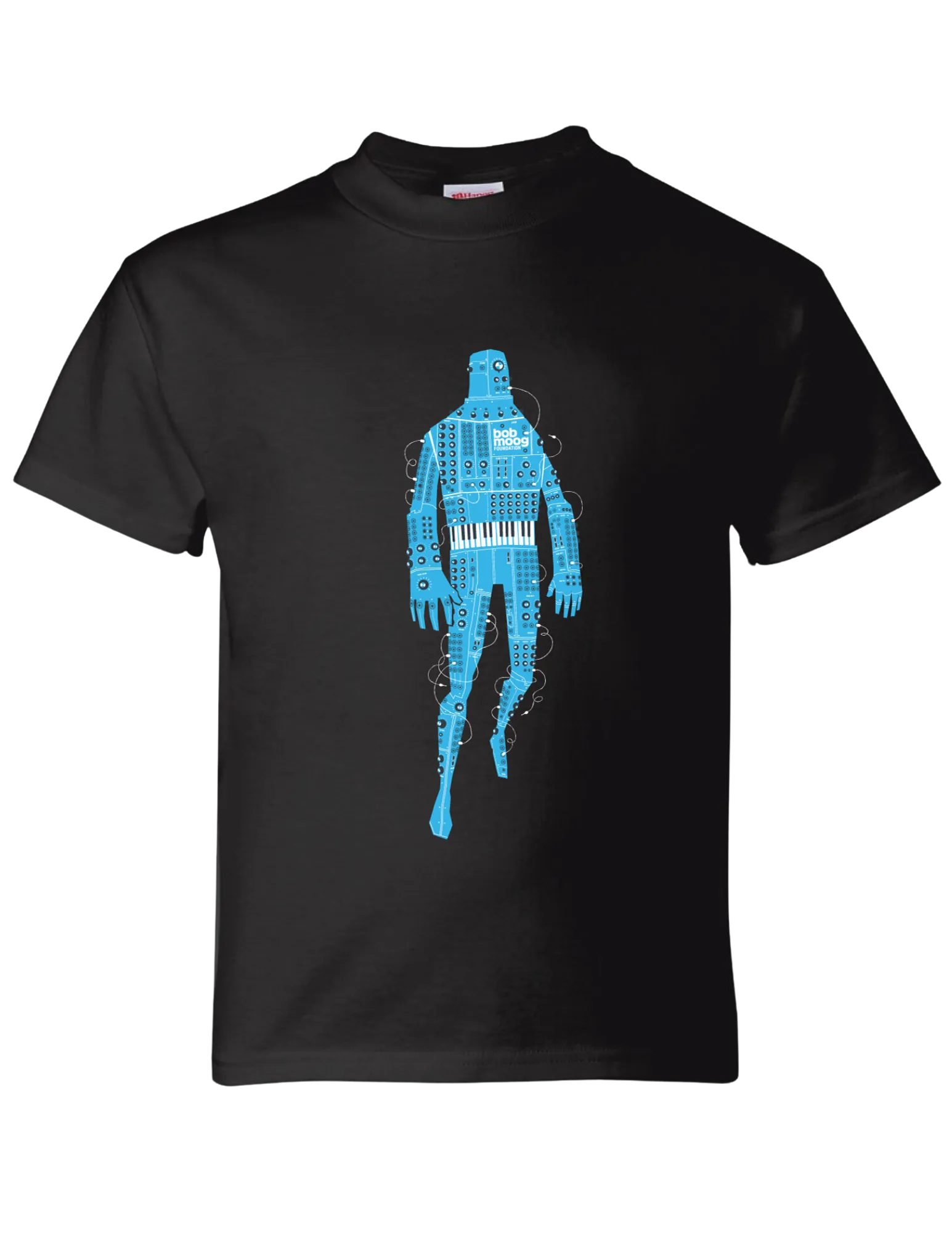 T-shirt: Robot - Black - Kids