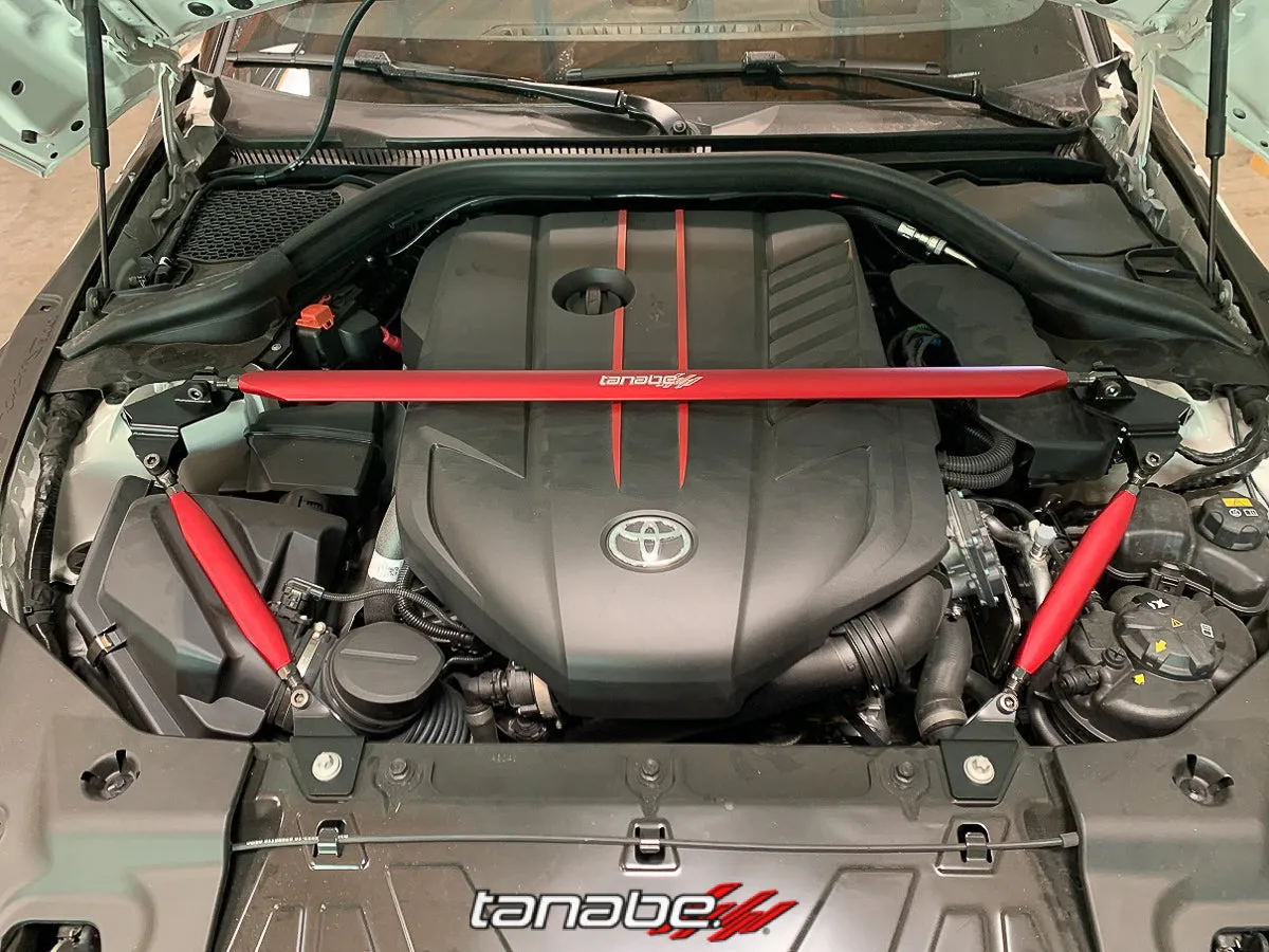 Tanabe Sustec 20-21 Toyota GR Supra Front Strut Tower Bar (tanTTB205F)