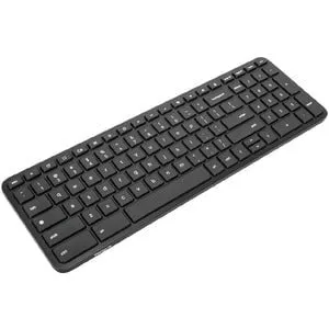 Targus Works With Chromebook Midsize Bluetooth Antimicrobial Keyboard - Wireless Connectivity - Bluetooth - ChromeOS - Chromebook - Black