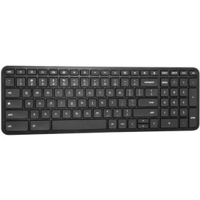 Targus Works With Chromebook Midsize Bluetooth Antimicrobial Keyboard - Wireless Connectivity - Bluetooth - ChromeOS - Chromebook - Black