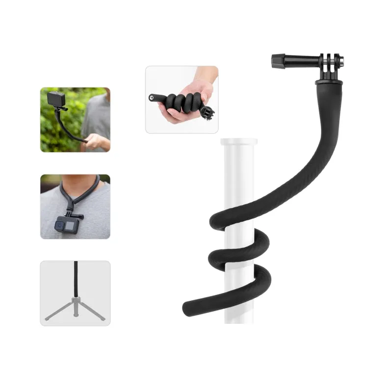 TELESIN Flexible Mount Bracket Octopus Tripod For Mini Action Camera and Mobile Phone,Spec: Only Bracket