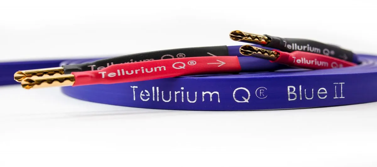 Tellurium Q Blue II Speaker Cable Terminated