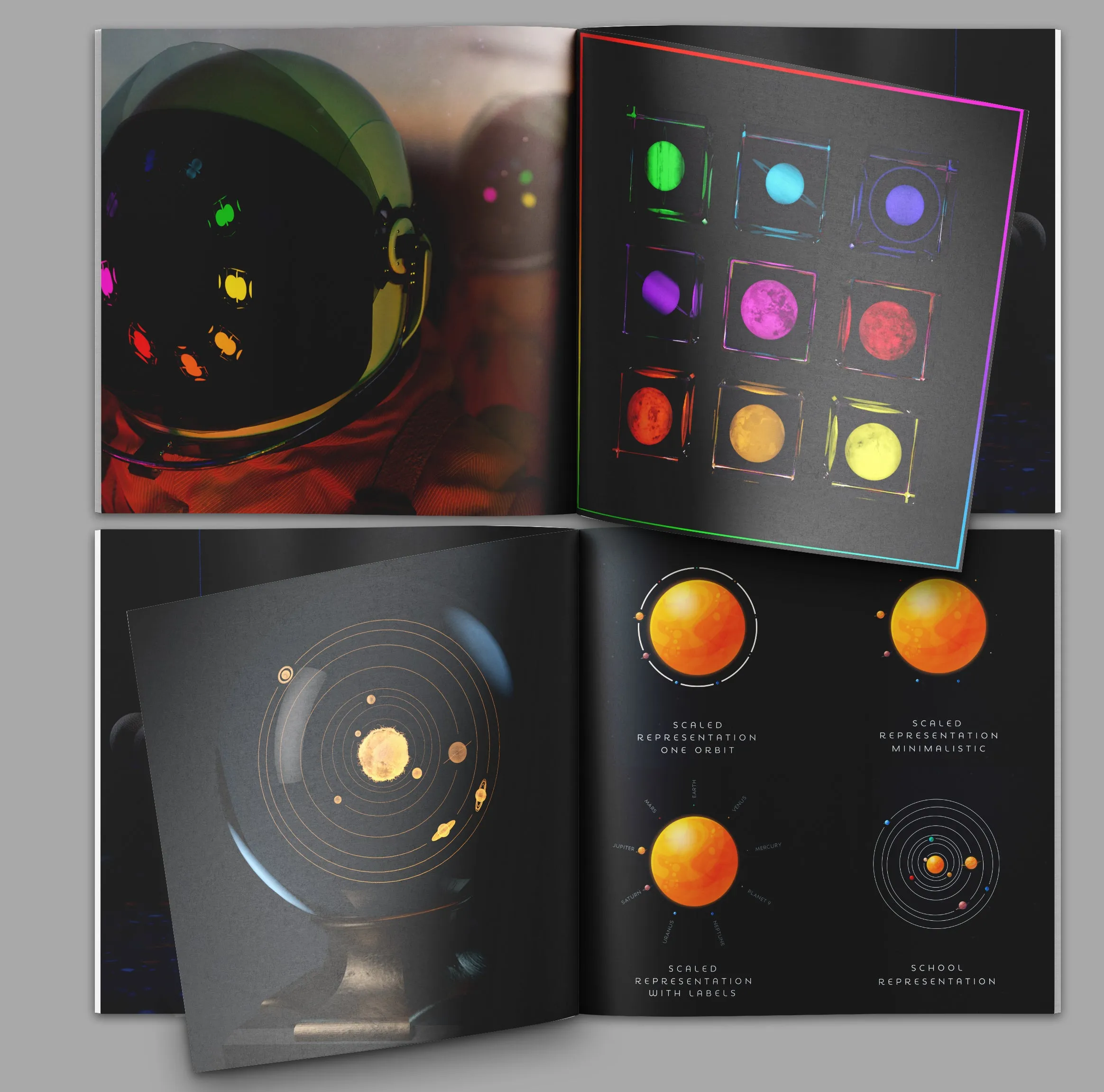 The Solar System - Digital Art Book