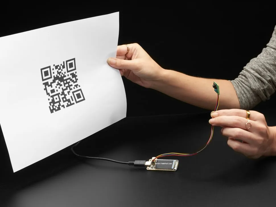 Tiny Code Reader from Useful Sensors