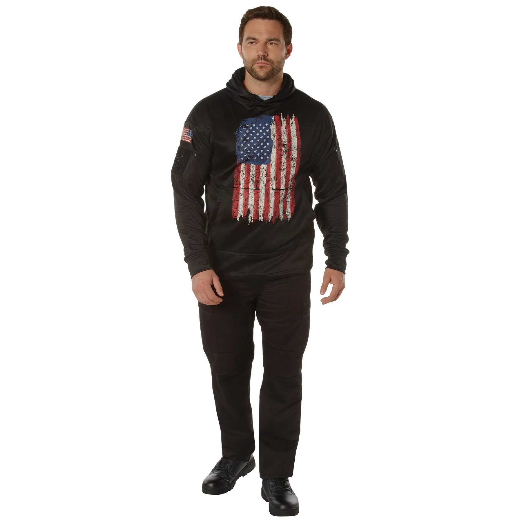 US Flag Concealed Carry Hooded Sweatshirts